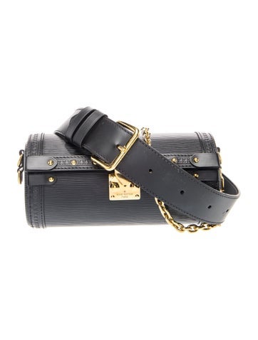 LV Monogram Epi Papillon Trunk Black