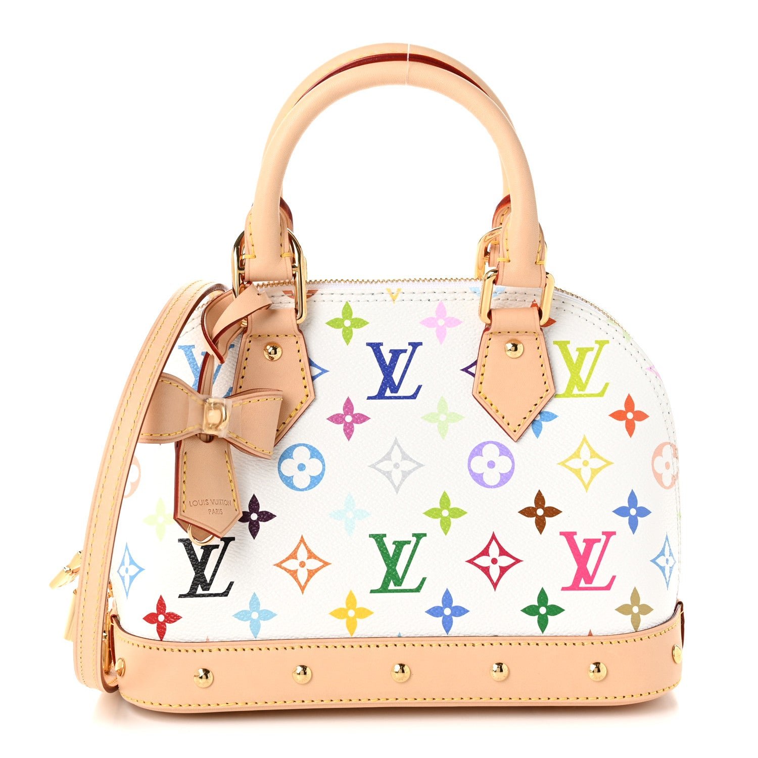 Louis Vuitton LV x TM Monogram Multicolor Alma BB White