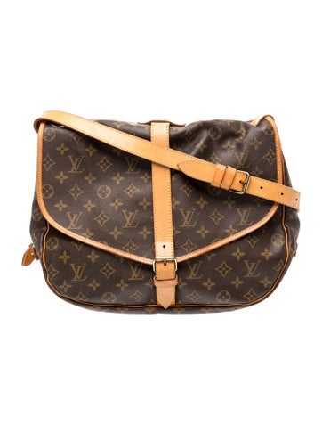 Louis Vuitton LV Monogram Saumur 35