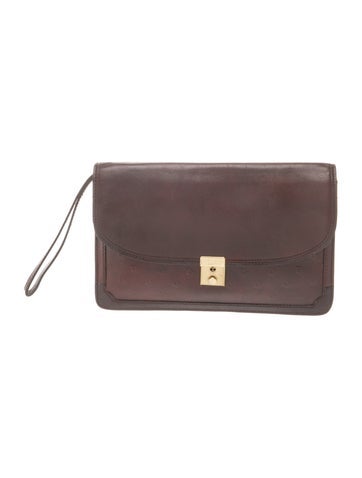 Dior Leather Clutch Vintage