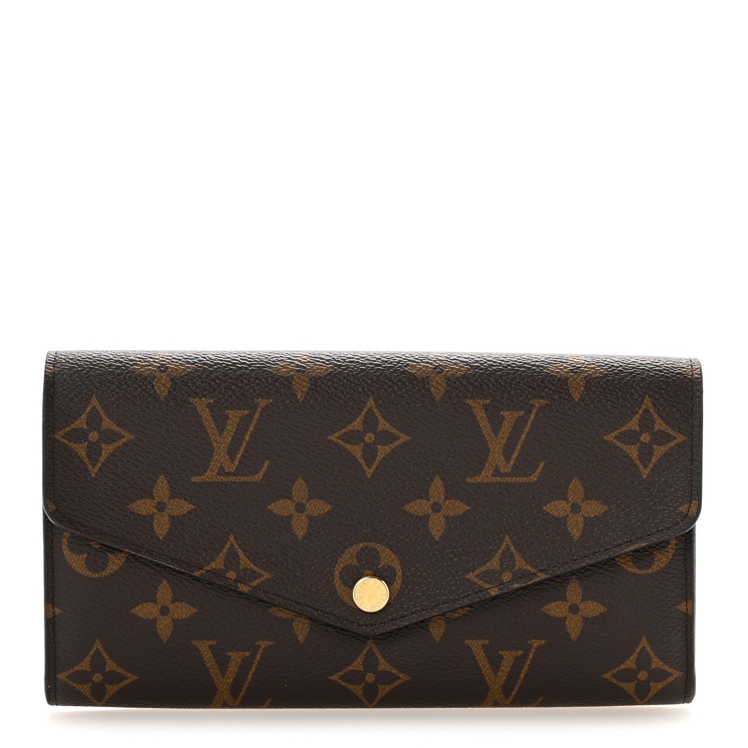 Louis Vuitton Monogram Sarah Wallet NM Coquelicot