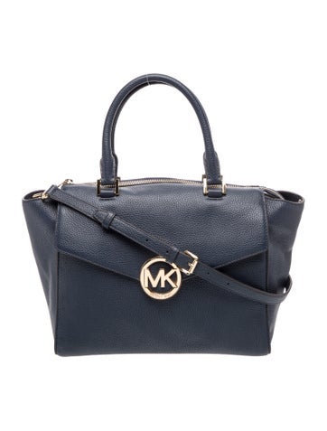 Leather Top Handle Bag