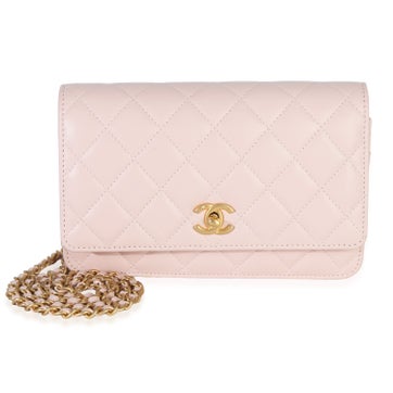 Leather Wallet On Chain Small