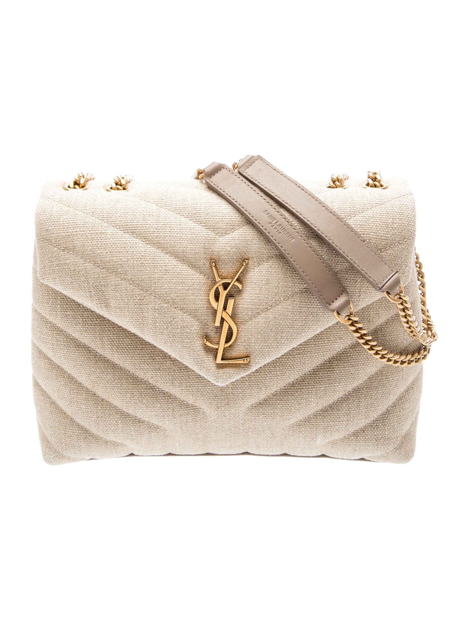 Saint Laurent Canvas LouLou Small