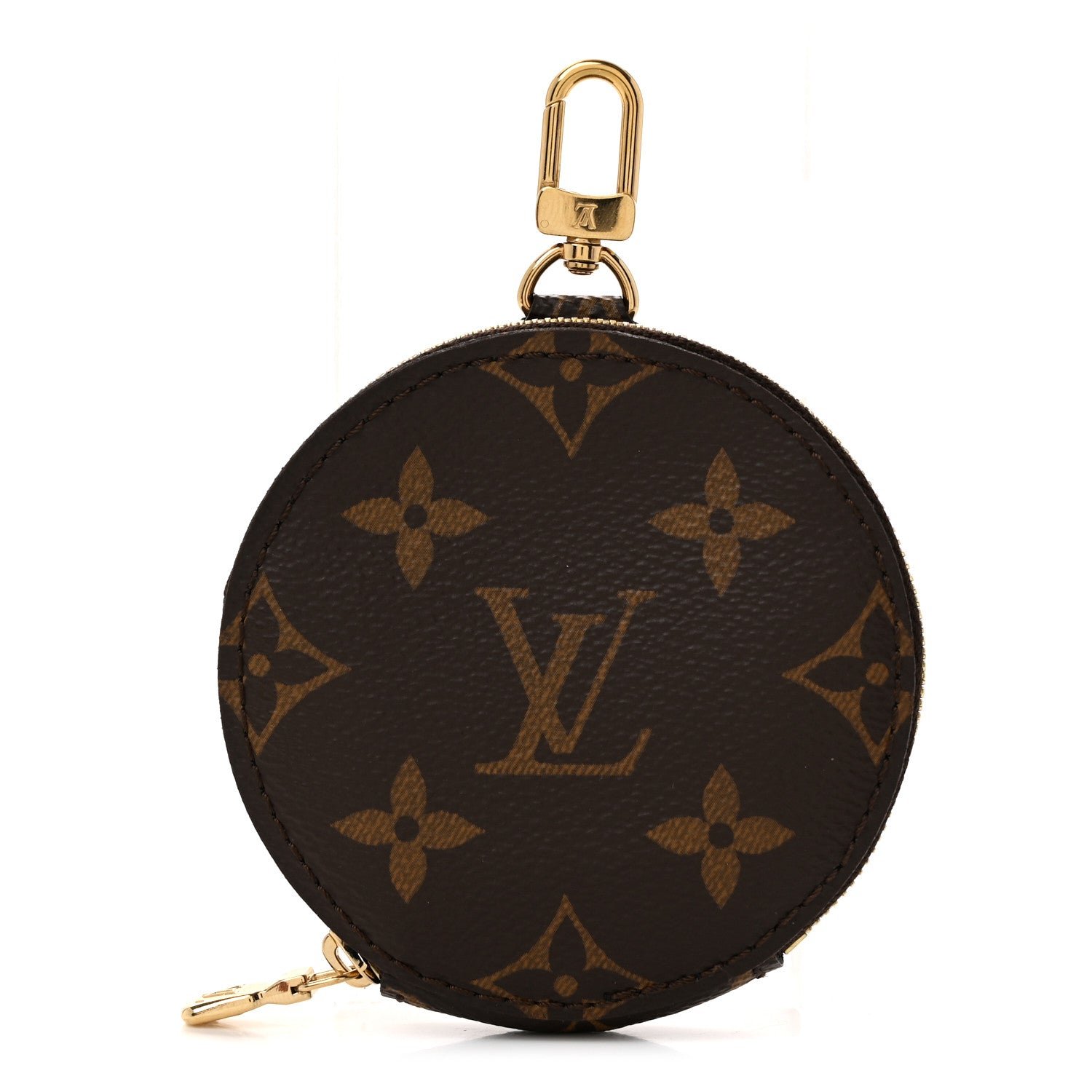 Louis Vuitton Monogram Multi Pochette Accessories Round Coin Purse