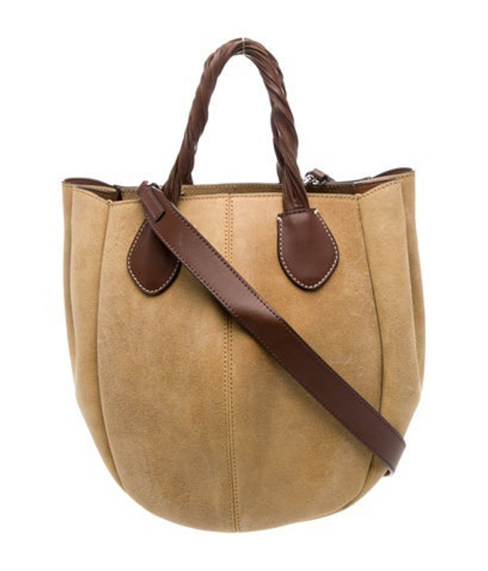 JW Anderson W Anderson Suede Top Handle Bag