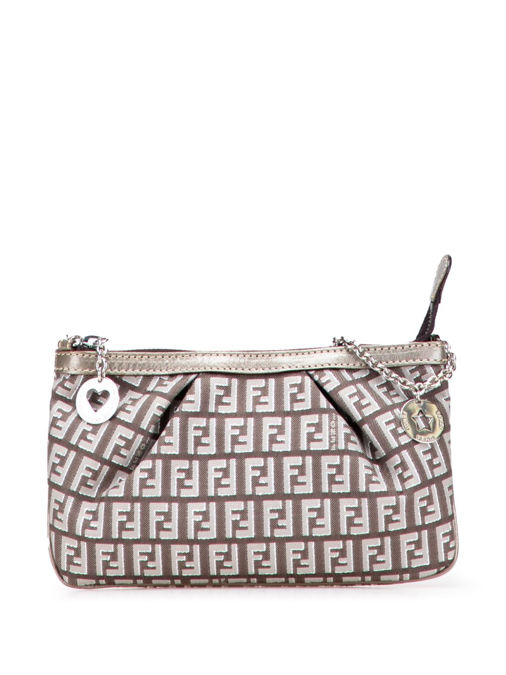 2000-2010 Zucchino Canvas Chain Pochette shoulder bag