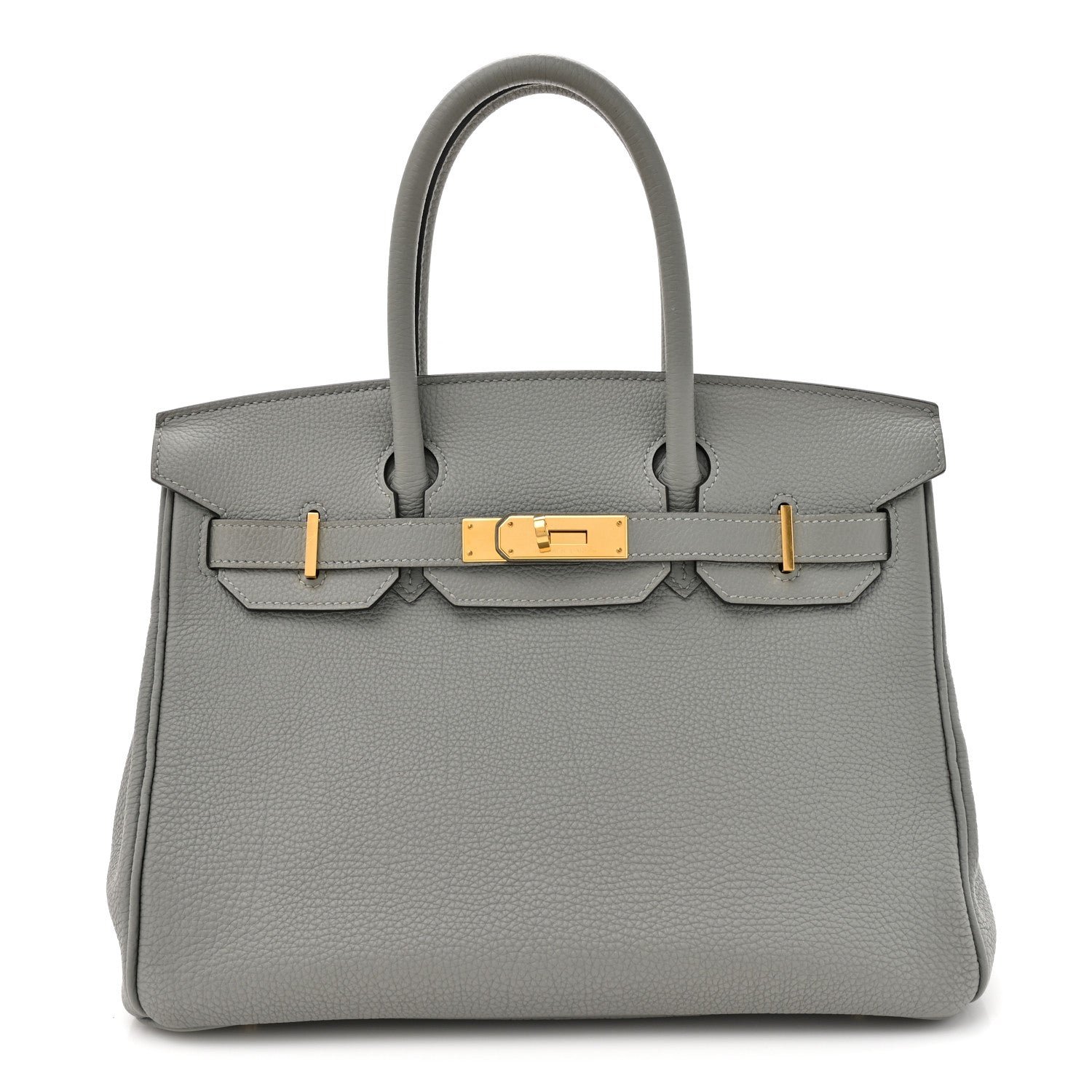 Hermes Togo BIRKIN 30 Gris Mouette