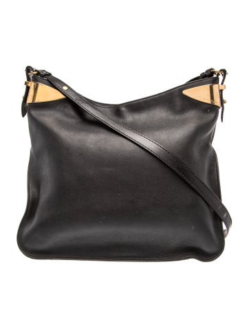 Ferragamo Leather Messenger Bag