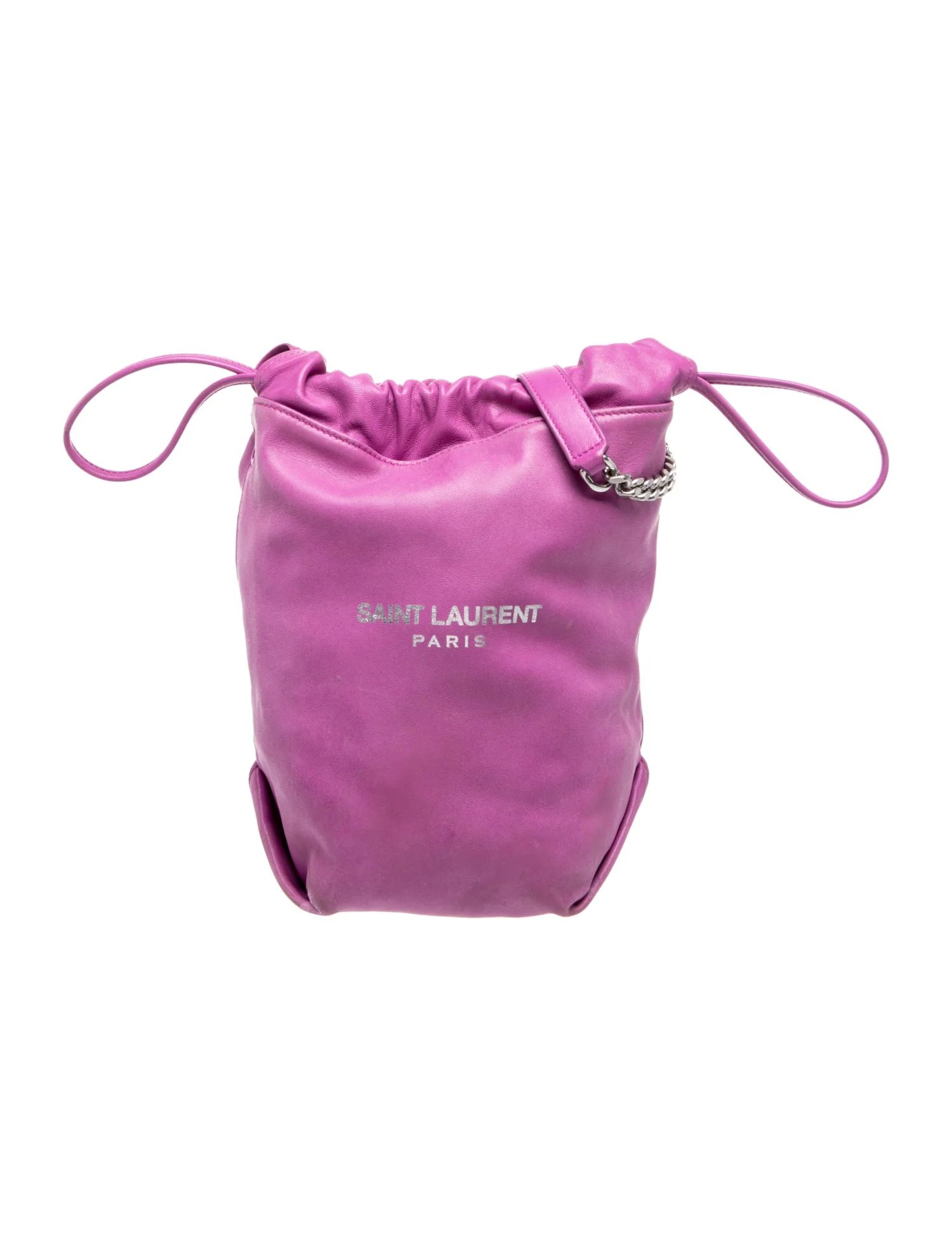 Leather Bucket Bag