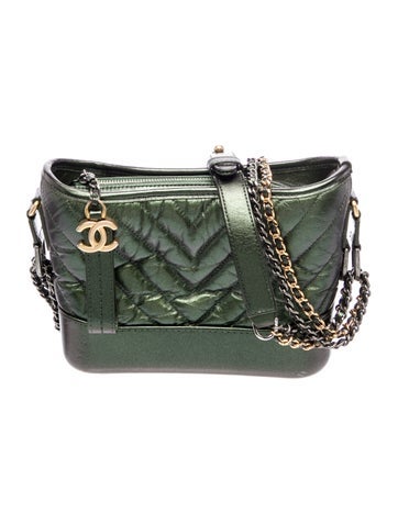Small Chevron Gabrielle Hobo