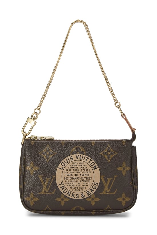 Monogram Canvas Trunks and Bags Pochette Mini