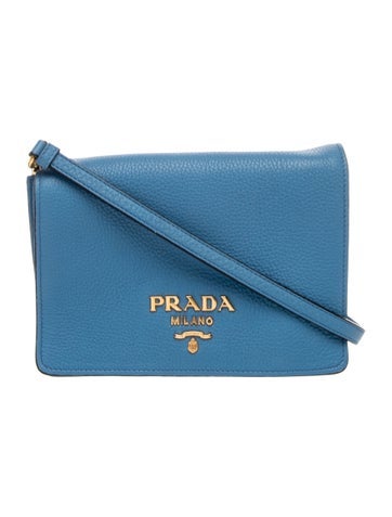 Vitello Daino Leather Crossbody Bag