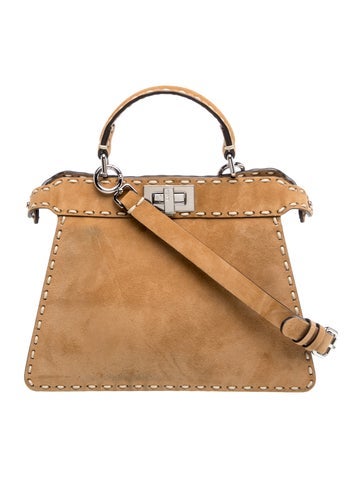 Suede Peekaboo Small