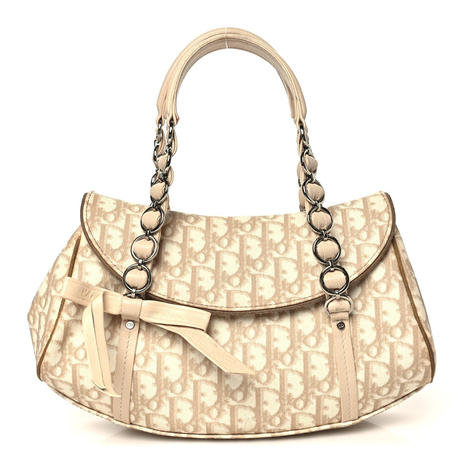 Christian Dior Monogram Romantique Trotter Bag Rose