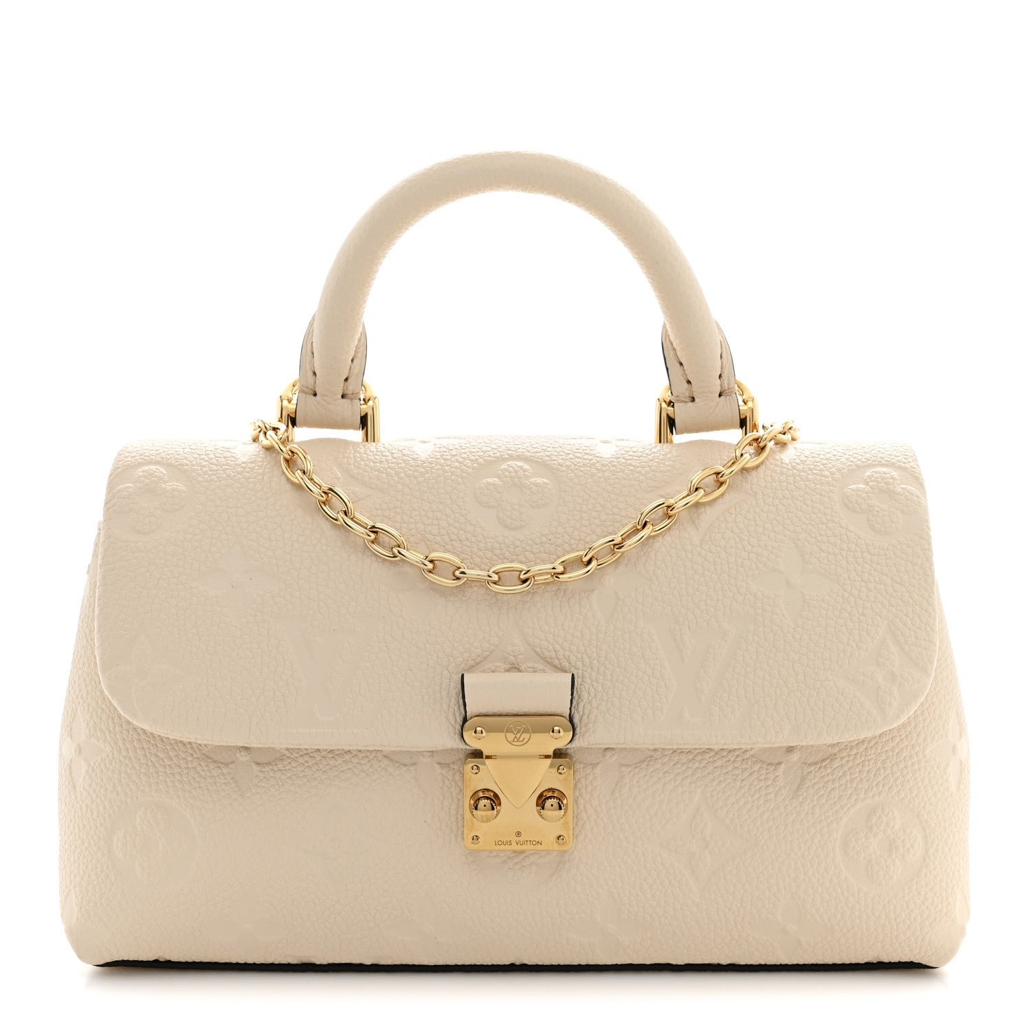 Louis Vuitton Empreinte Monogram Nano Madeleine Creme