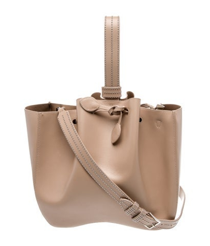 Alaia Leather Bucket Bag