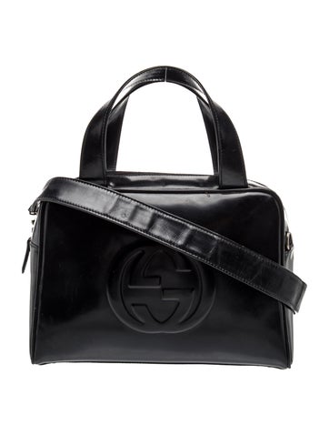 Interlocking G Top Handle Bag Vintage
