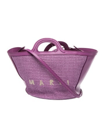 Marni Raffia Crossbody Bag