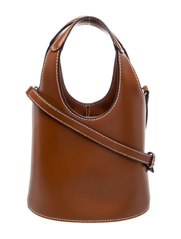 Leather Top Handle Bag