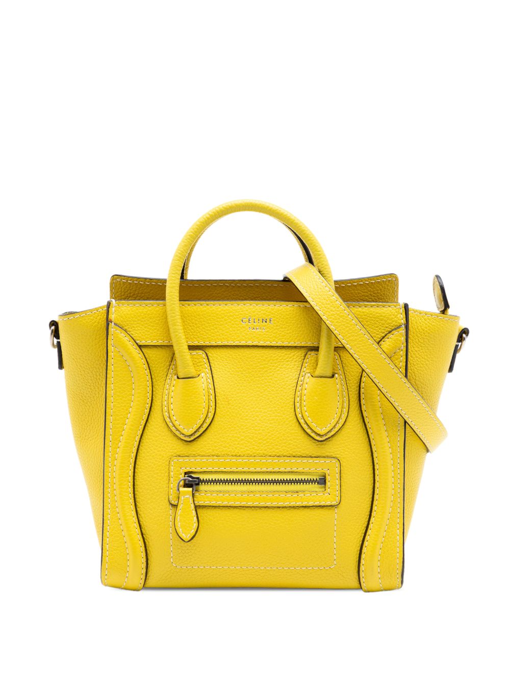 2012 Nano Grained Calfskin Luggage Tote satchel