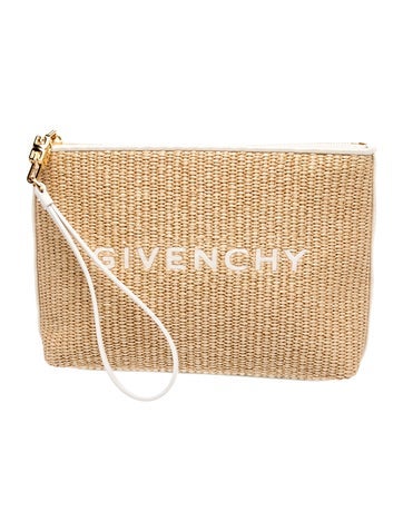 Givenchy Raffia Clutch
