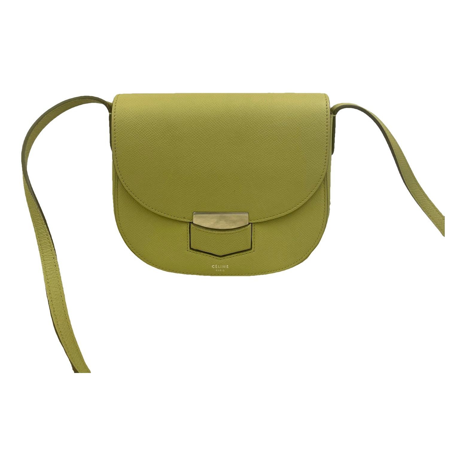 Trotteur leather crossbody bag