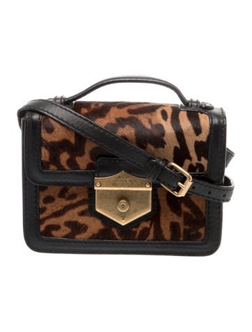 Alexander McQueen Ponyhair Crossbody Bag