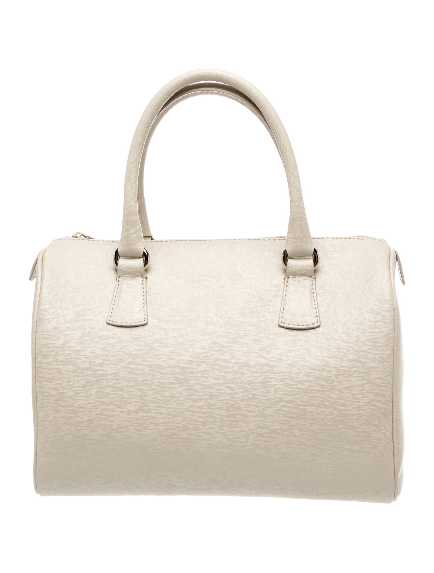 Leather Top Handle Bag