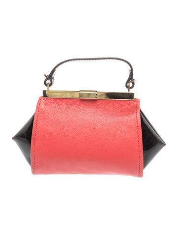 Leather Top Handle Bag