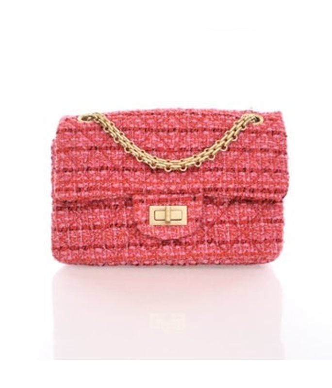 Chanel Tweed Reissue 2 55 Flap Bag Mini