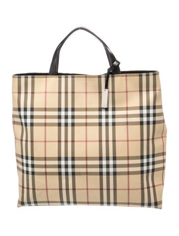 Nova Check Top Handle Bag
