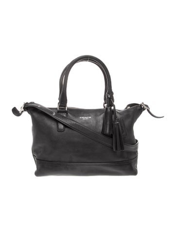 Leather Top Handle Bag