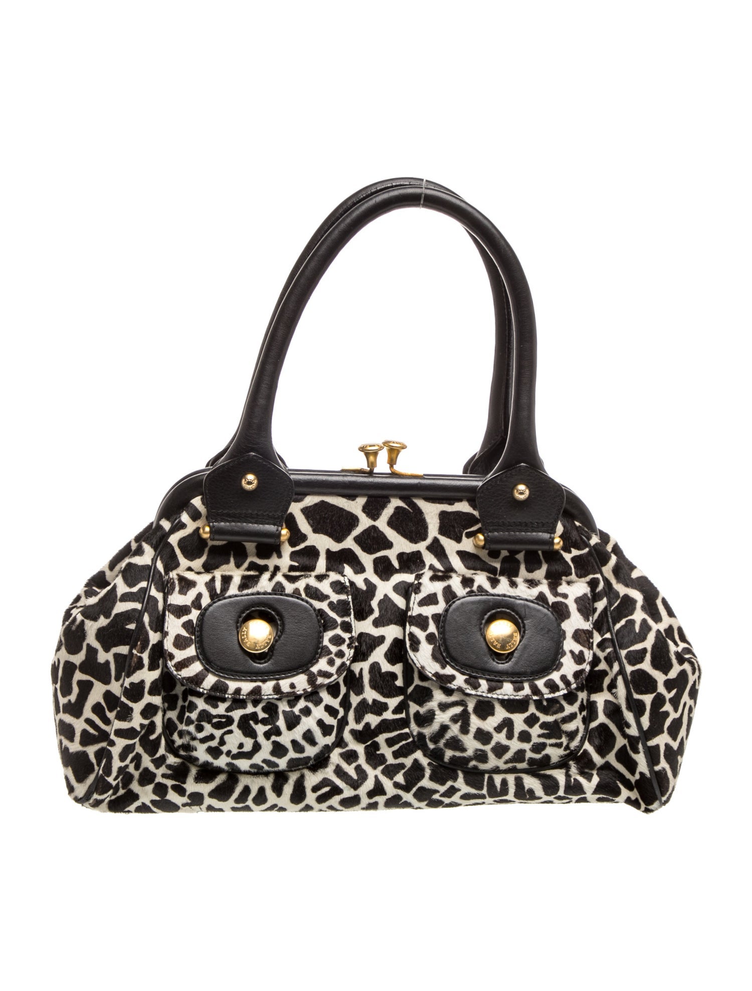Leather Top Handle Bag