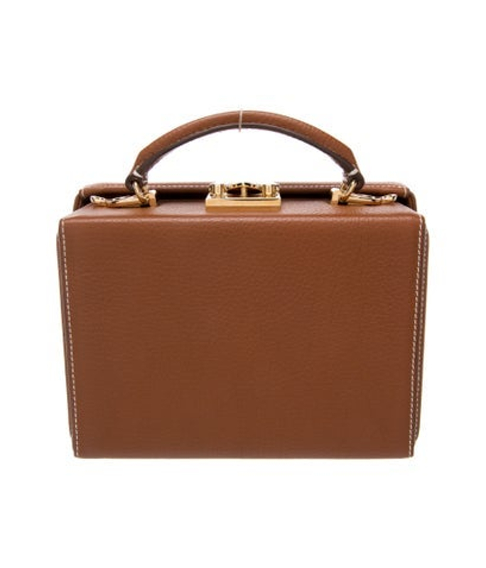 Mark Cross Cross Leather Top Handle Bag