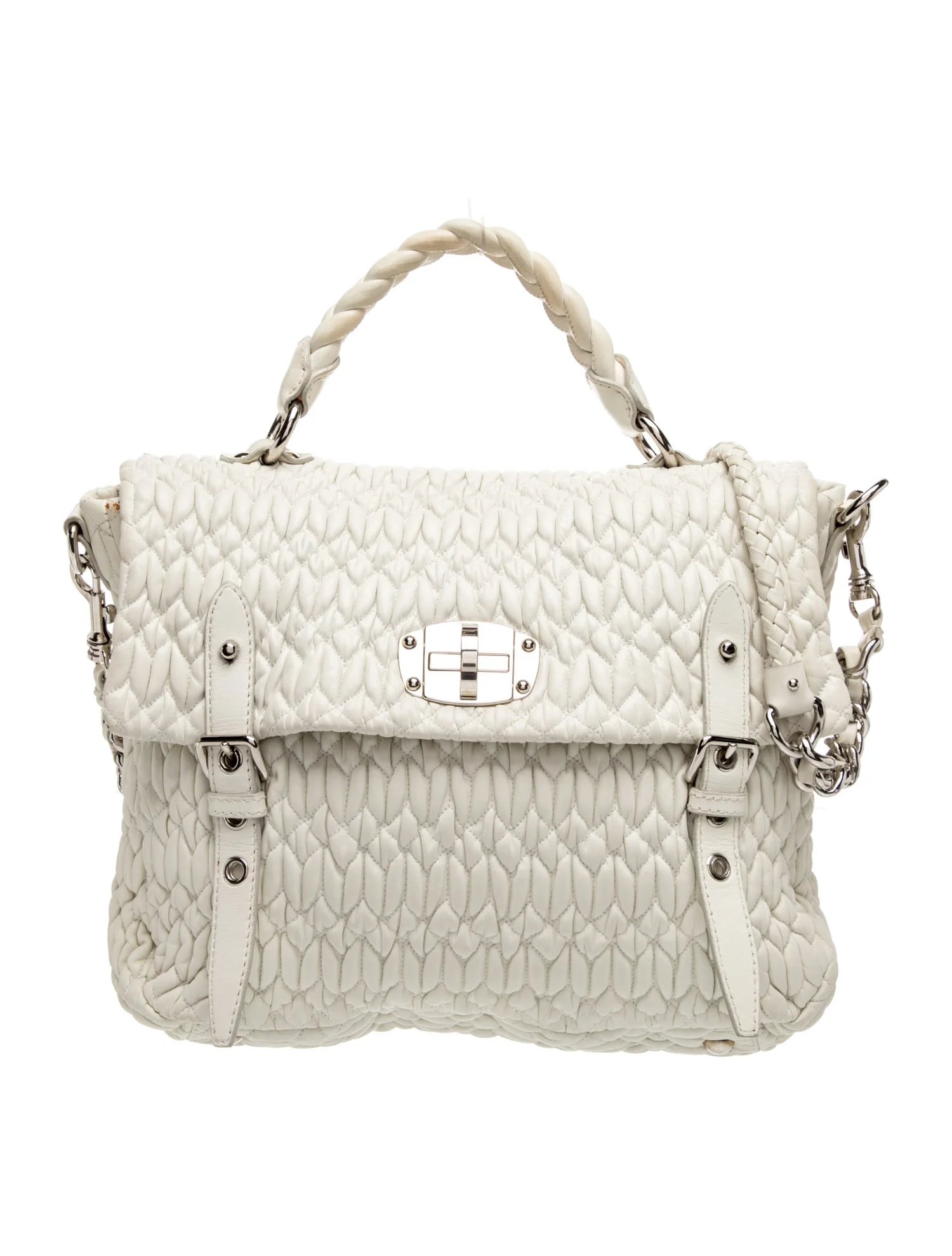 Miu Miu Quilted Matelassé