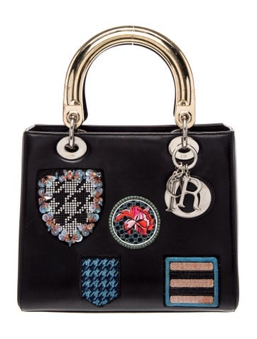 Dior Leather Lady Dior Medium