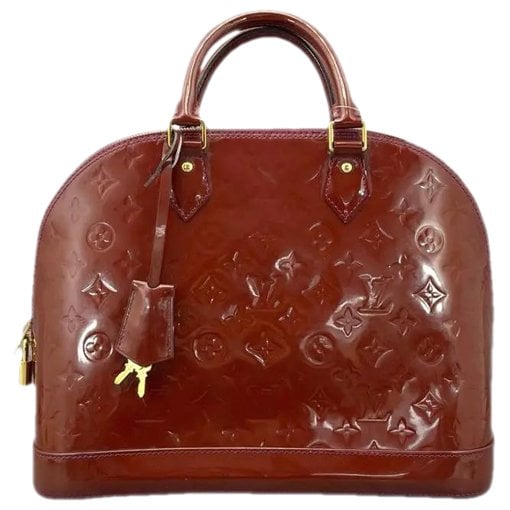 Alma patent leather handbag