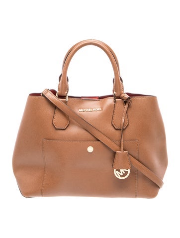 Michael Kors Leather Top Handle Bag