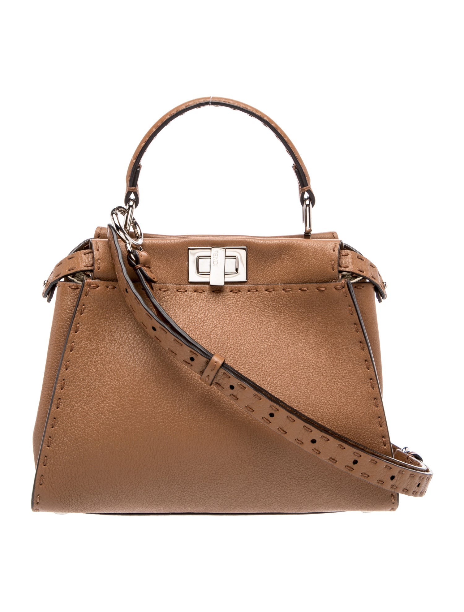 Leather Peekaboo Mini