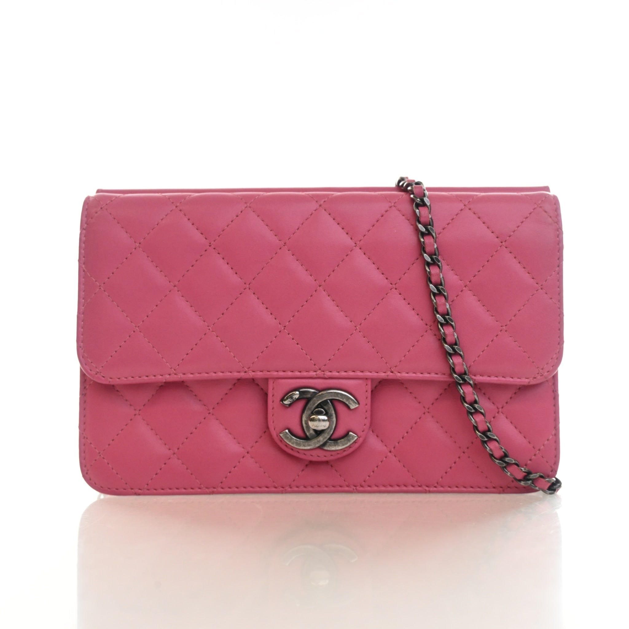Chanel Lambskin Crossing Times Flap Bag