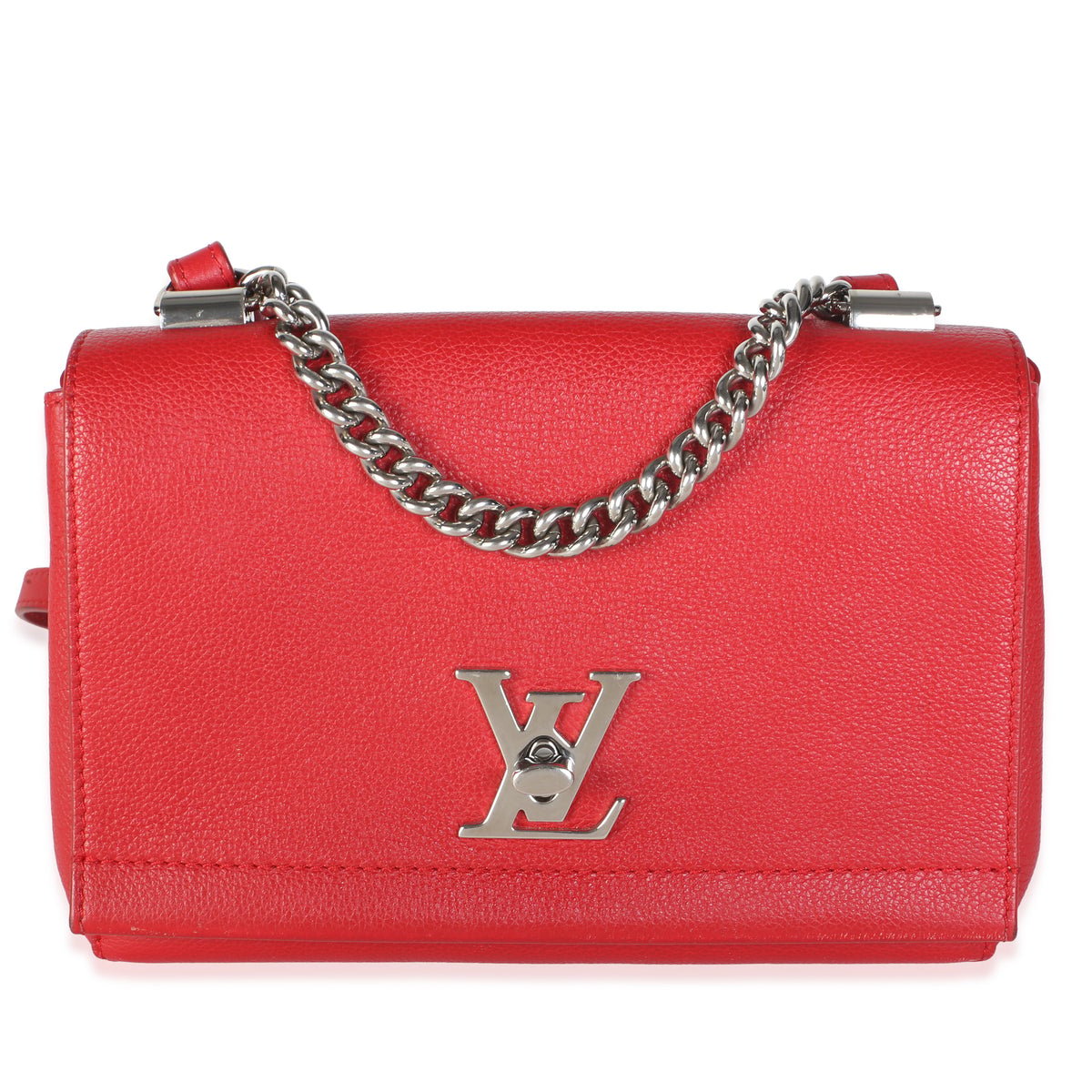Rubis Calfskin Lockme II Chain BB