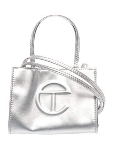 Vegan Leather Shopping Bag Small