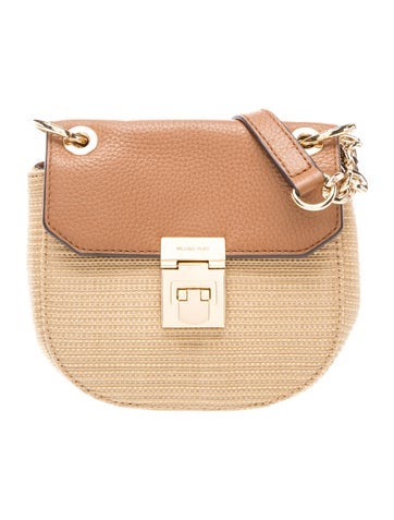 Raffia Crossbody Bag