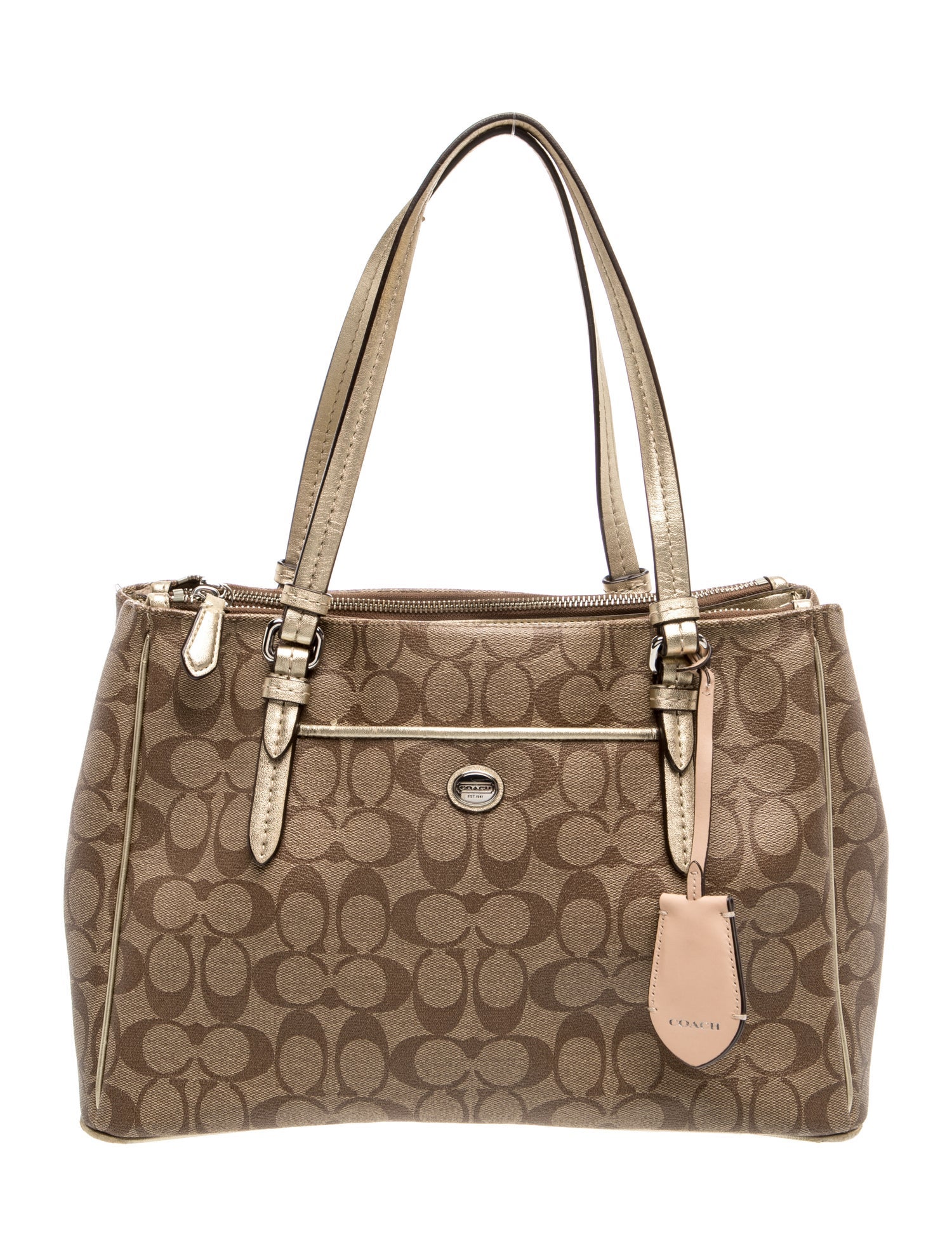 Coach Leather Shoulder Bag