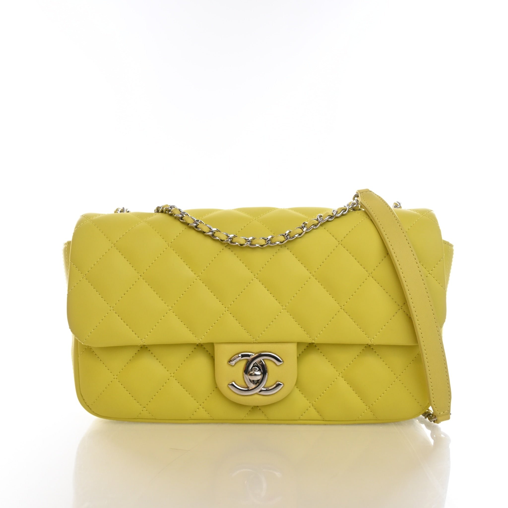 Chanel Medium Rubber Coco Raincoat Flap Bag