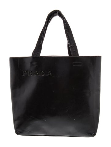 City Calf Leather Tote Vintage