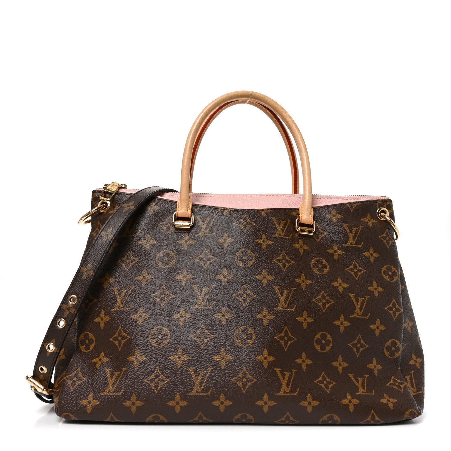 Louis Vuitton Monogram Pallas Rose Ballerine