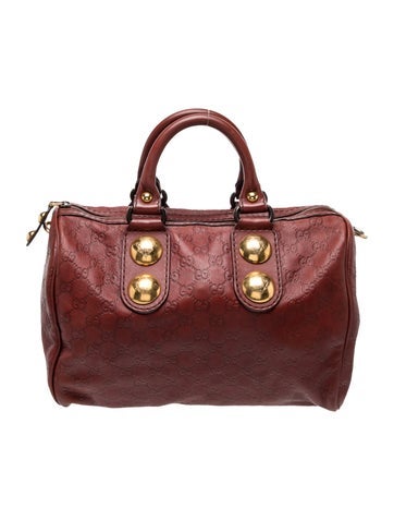 GG Signature Top Handle Bag