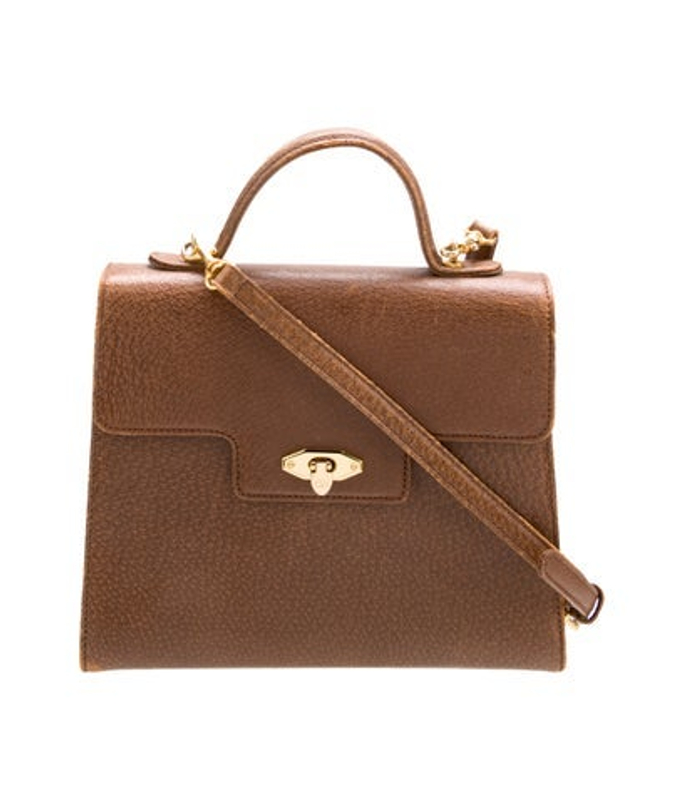 Valentino Leather Top Handle Bag